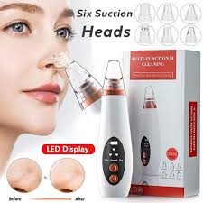 Blackhead Remover Instrument Black Dot Remover Acne Vacuum Suction Face Clean Black Head Pore Cleaning Beauty Skin Care Tool - Black Head Remover - Darma Roller