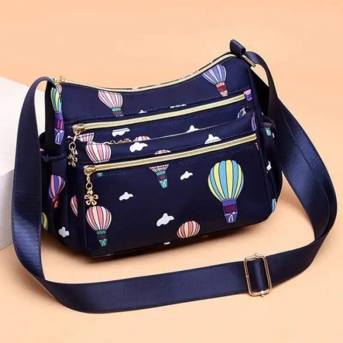 Crossbody Bag (Navy Blue)