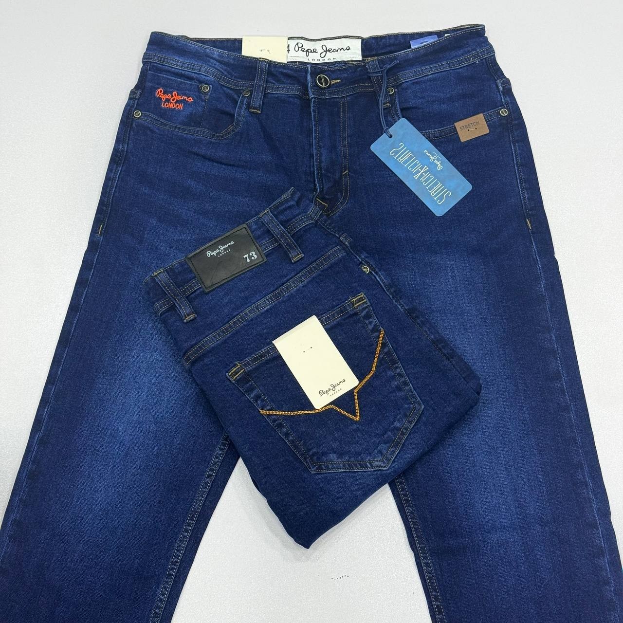 Pepe Jeans Export Stretch Denim- Deep