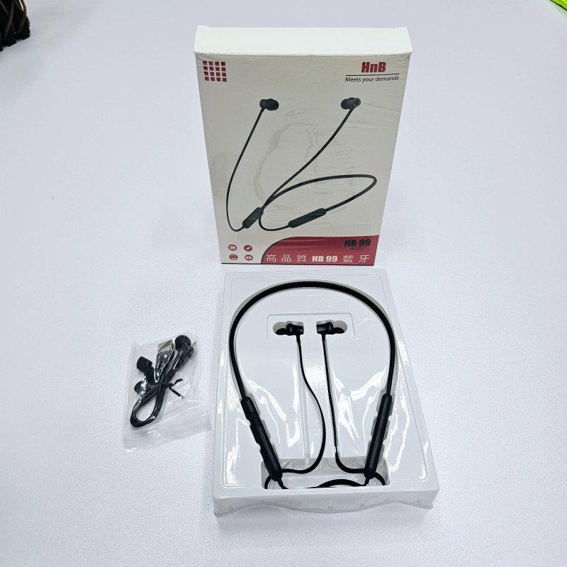 Neck-mounted Bluetooth earphone