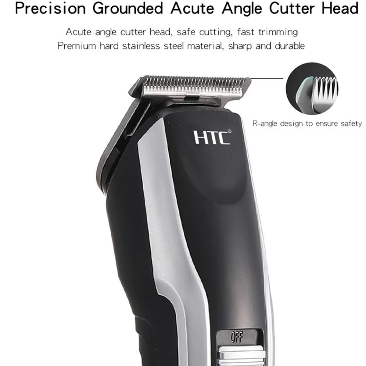 HTC AT-538 Hair and Beard Trimmer for Man