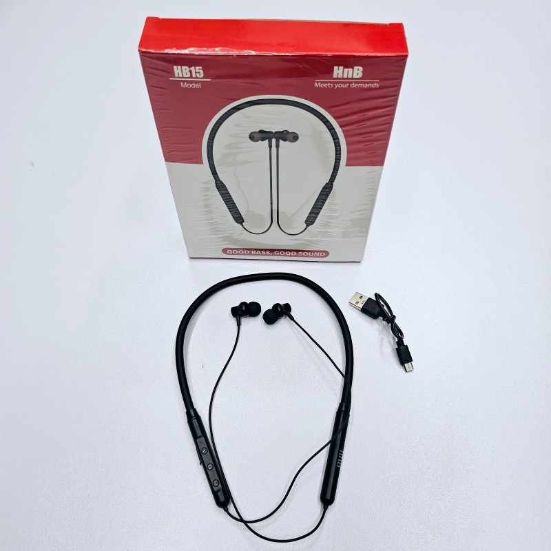 Neck-mounted Bluetooth earphone