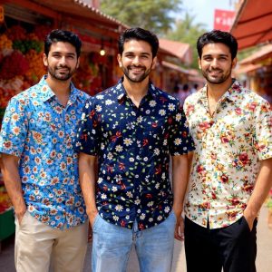 3ps Cotton Shirt Combo